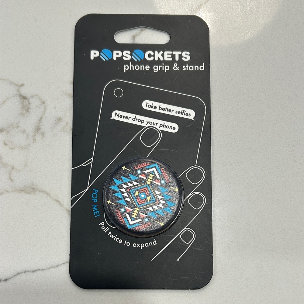 PopSockets Universal Phone Grip, Stand & Holder - Pattern